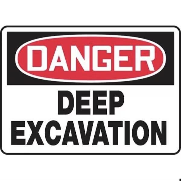 Accuform OSHA DANGER SAFETY SIGN DEEP MCRT103XL MCRT103XL - main